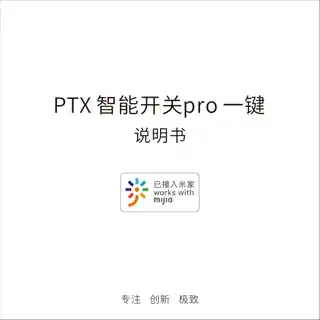 PTX 超薄美学开关 单键